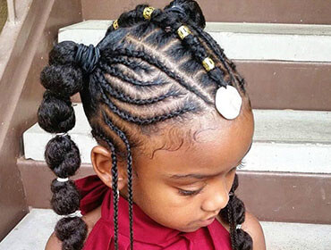 Braids For little princesses | Back To School Braids For Kids |Darling