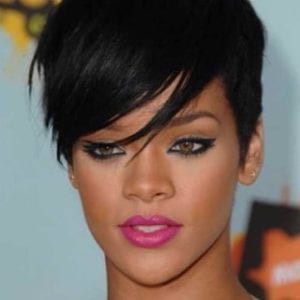 rihanna razor cut