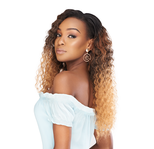 Siorra weave - well defined curls and available in multiple colors