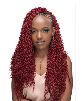 Tori Curls crochet hairstyle with long lasting curls which are light to wear