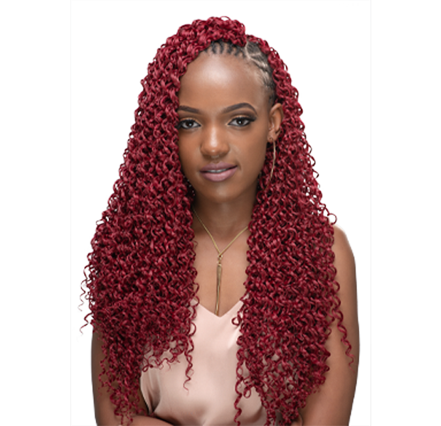 Tori Curls crochet hairstyle with long lasting curls which are light to wear