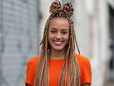 Easy ways to style your braids.