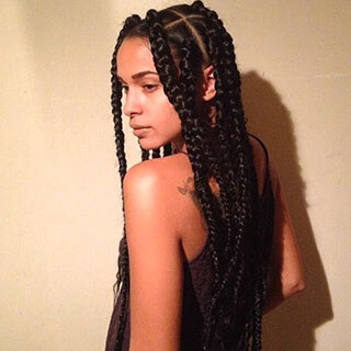 Alicia Keys Box Braid