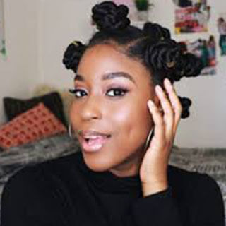 Larger than life Bantu Locks one of the most popular bantu knots hairstyles