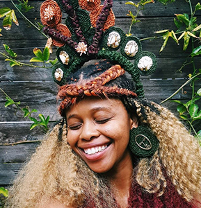 Beautiful braids and loose strand combination hairstyle