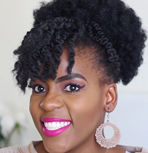 Drawstring ponytail with Darling Superstar braid