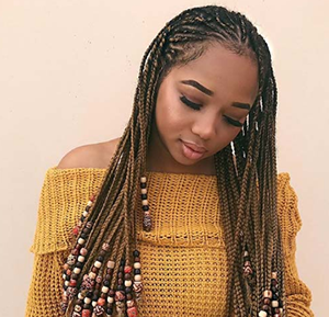 Ombre braid with Darling hair