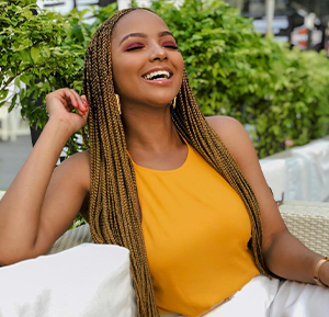 Mihlali gold-braided style