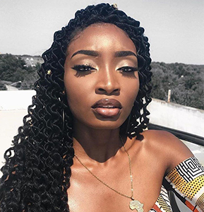 Soft curl locs