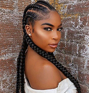 Braids: Goddess cornrows