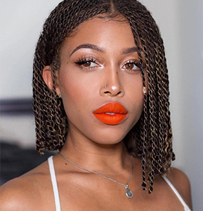 Chocolate twists braids