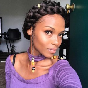 Crowned Goddess Braids