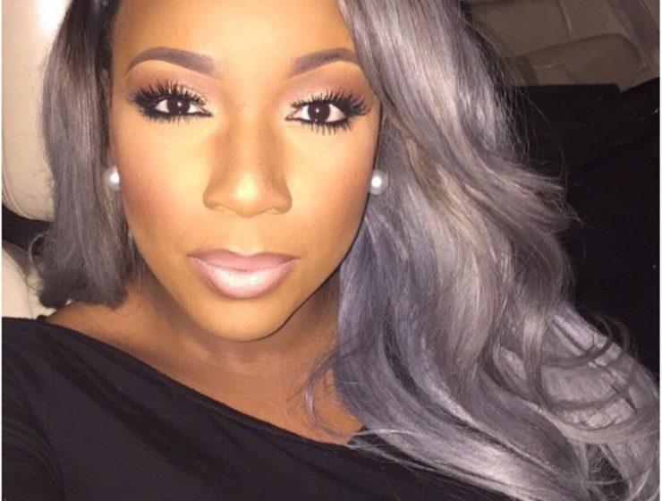 Looking cool without trying with grey weaves