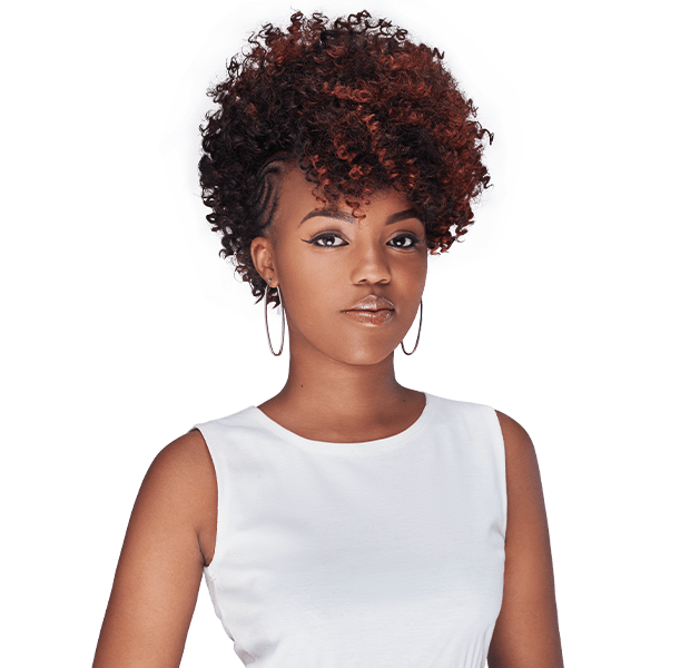 Darling Miss Ross Weave | Short curly weave hairstyle | Darling South Africa