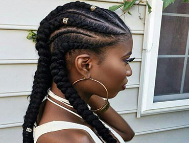 Goddess Braid Hairstyle Ideas For Black Hair
